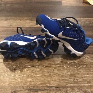 Nike baseball cleats size 1. Brand new